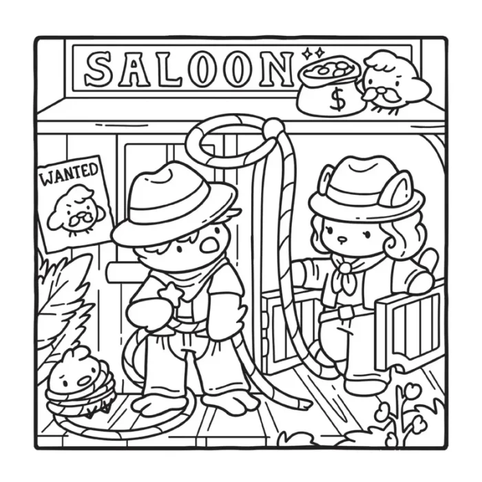 Cozy Eras 2 Coloring Book, Cute and Cozy - Image 3
